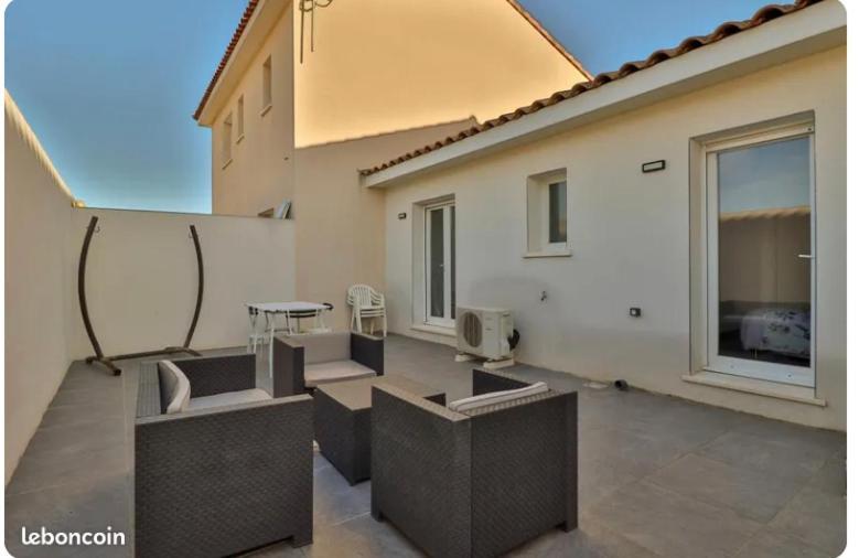 Villa Maison De L'Occitanie Bessan Exterior foto